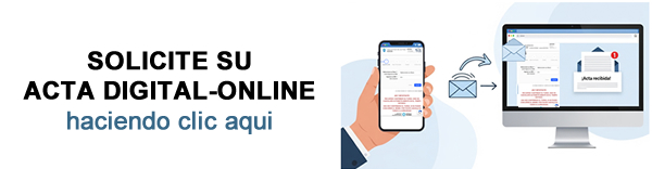 Solicitud de Acta Digital