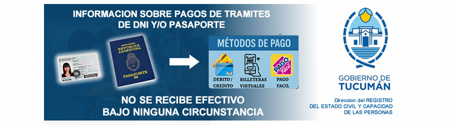 Unicas formas de pago