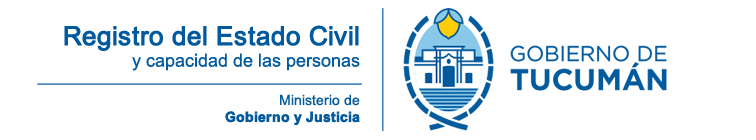 Registro Civil de Tucumán - Gobierno de Tucumán